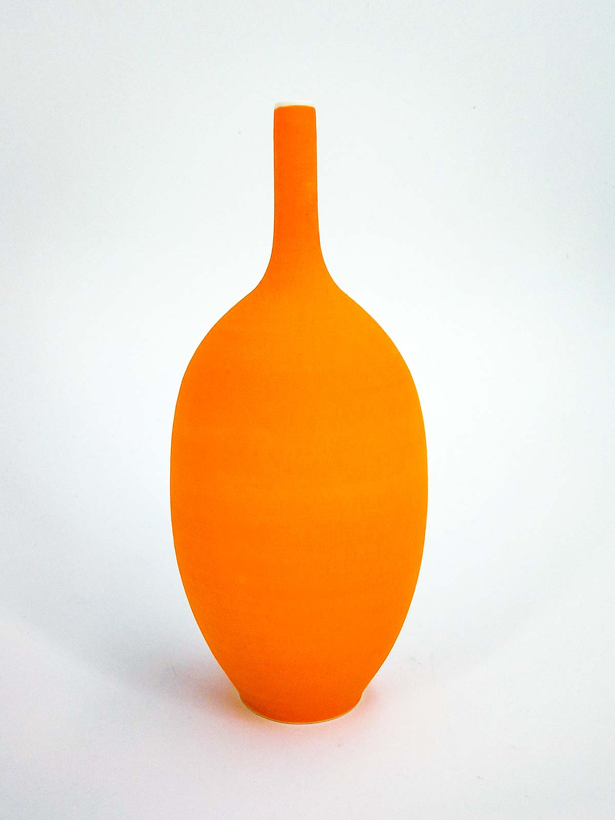 Ingrid Ripke-Bolinius Enghalsvase orange