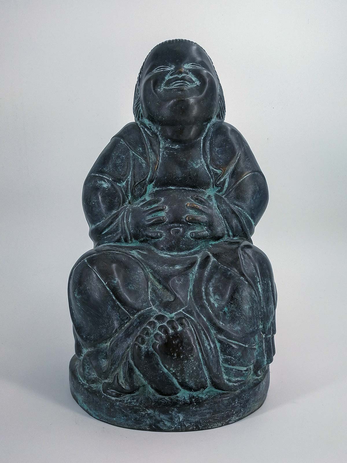 Buddha, Kunstguss Rieke